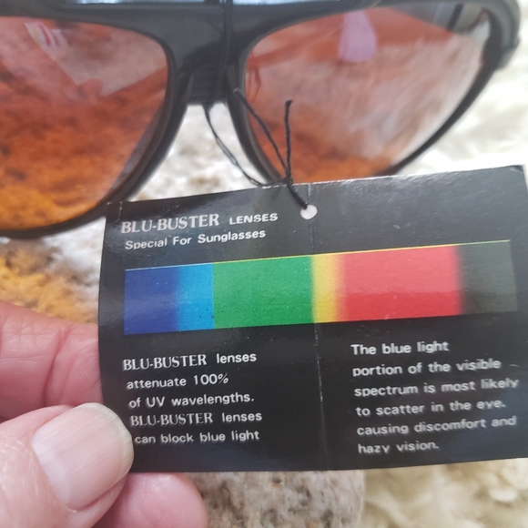 Vintage BLU-BUSTER Aviator Sunglasses - Picture 3 of 12